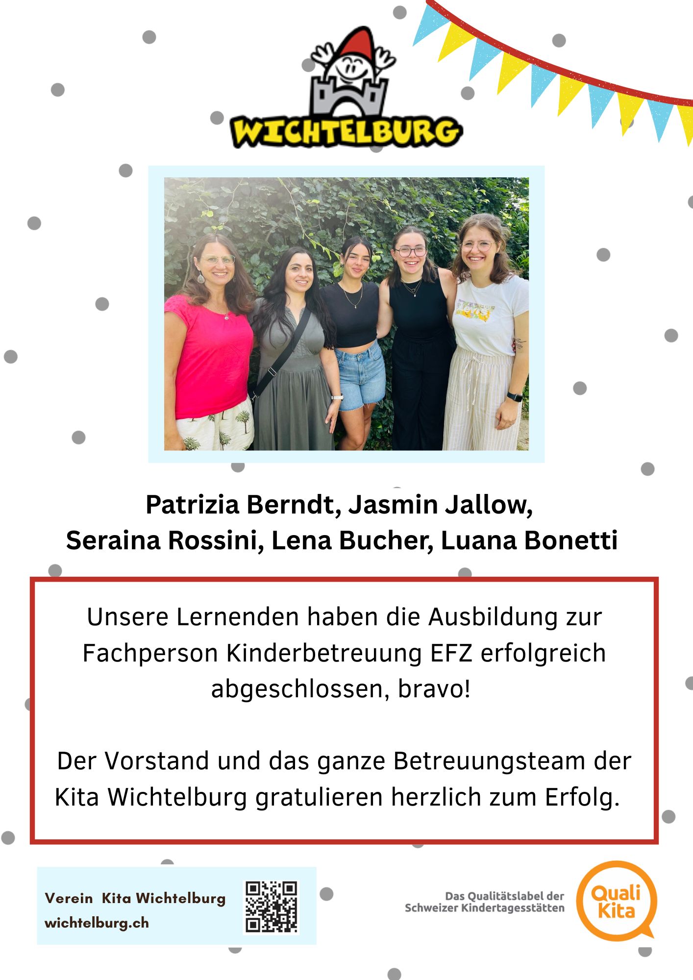 Herzliche Gratulation!