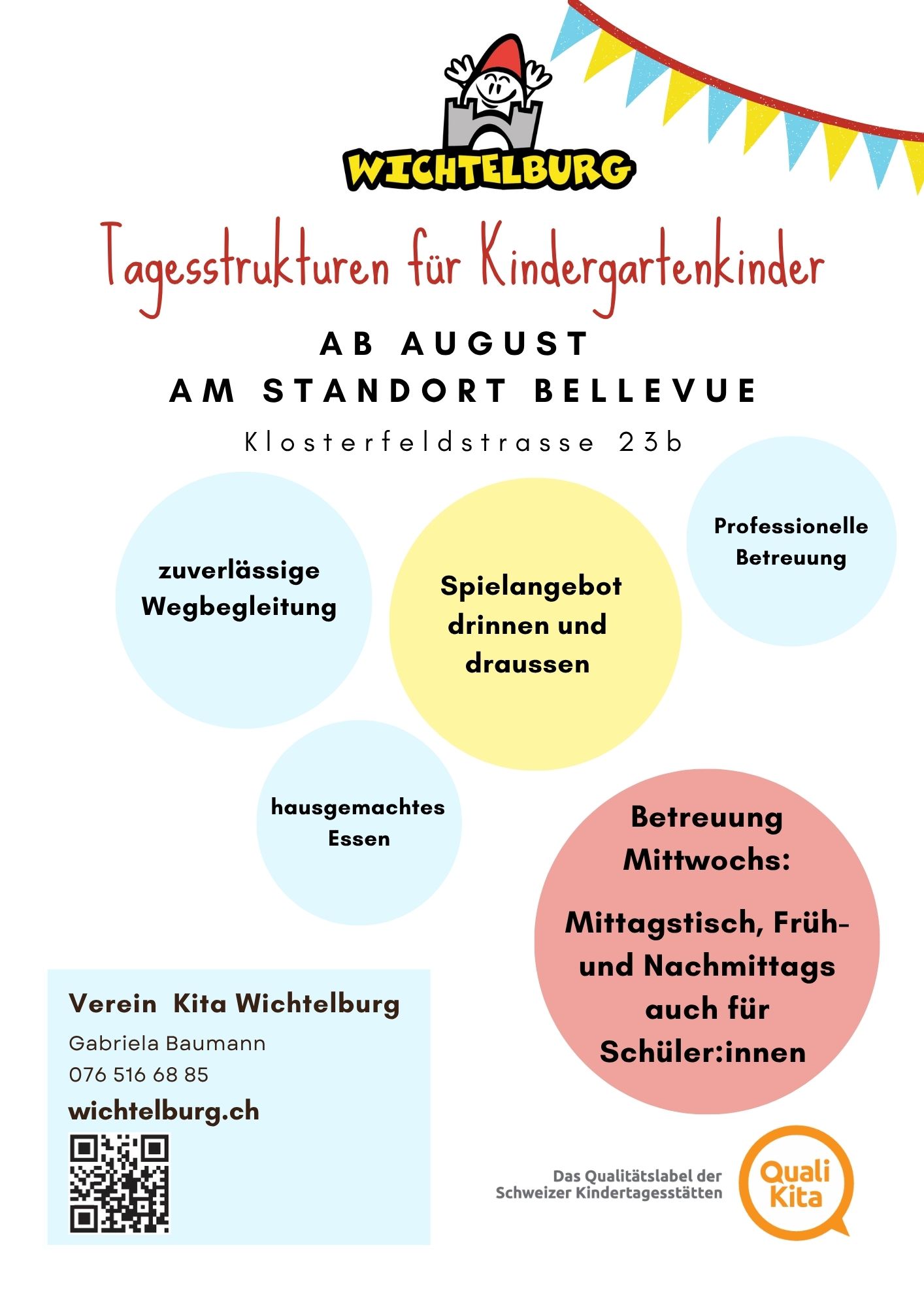 Tagesstrukturen für Kindergartenkinder